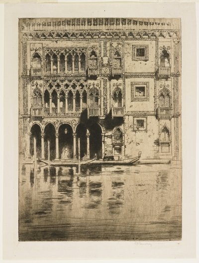 Ca d&39;Oro ، 1900 بواسطة ديفيد يونغ كاميرون